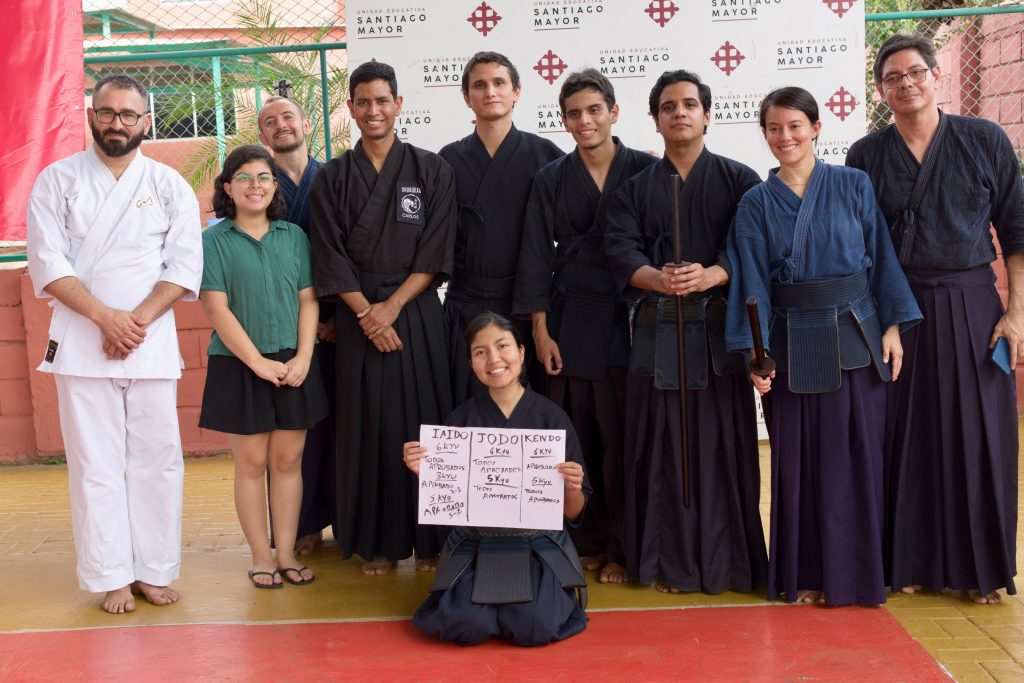 Exámenes internos de Shobukan Kendo, Iaido y Jodo se realizaron en Guayaquil con histórica participación