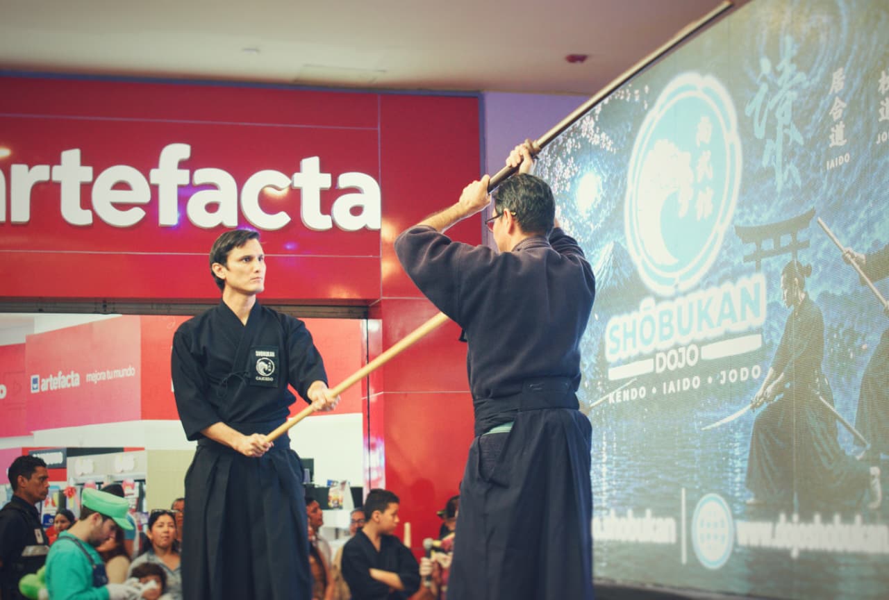 Exhibición de artes marciales japonesas en Guayaquil - Saikou 2026